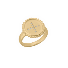 Load image into Gallery viewer, Halcyon Ring in Gold by Murkani