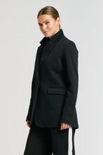 Load image into Gallery viewer, Iris Scuba Blazer in Black by Shirty