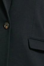 Load image into Gallery viewer, Iris Scuba Blazer in Black by Shirty
