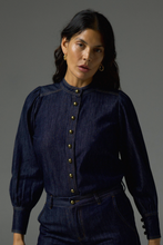 Load image into Gallery viewer, Hanker Top in Dark Denim by Zoe Kratzman
