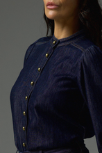 Load image into Gallery viewer, Hanker Top in Dark Denim by Zoe Kratzman
