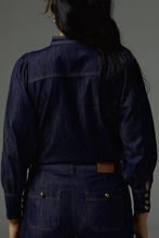 Load image into Gallery viewer, Hanker Top in Dark Denim by Zoe Kratzman
