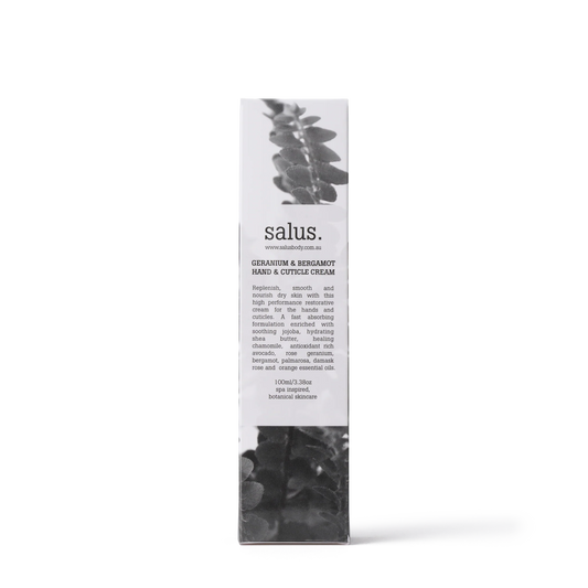 Geranium & Bergamot Hand & Cuticle Cream by Salus