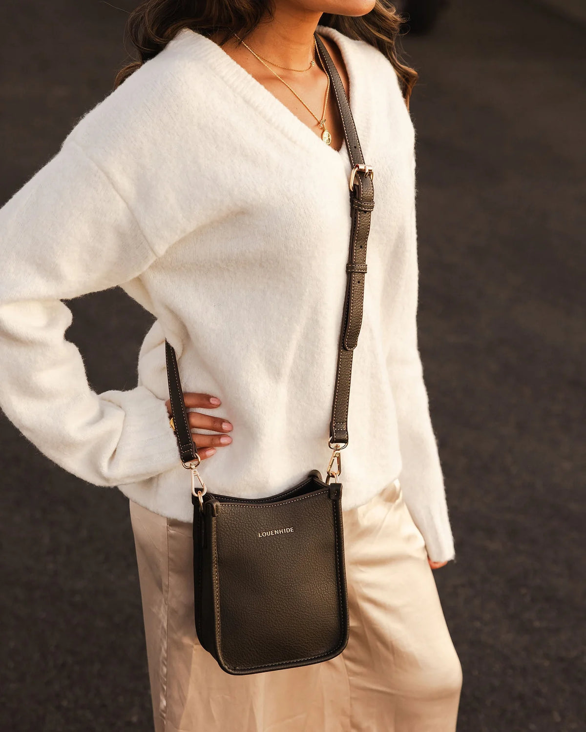 Parker Bag in Chocolate by Louenhide