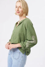 Load image into Gallery viewer, Kimberley Top in Moss Green by Kireina
