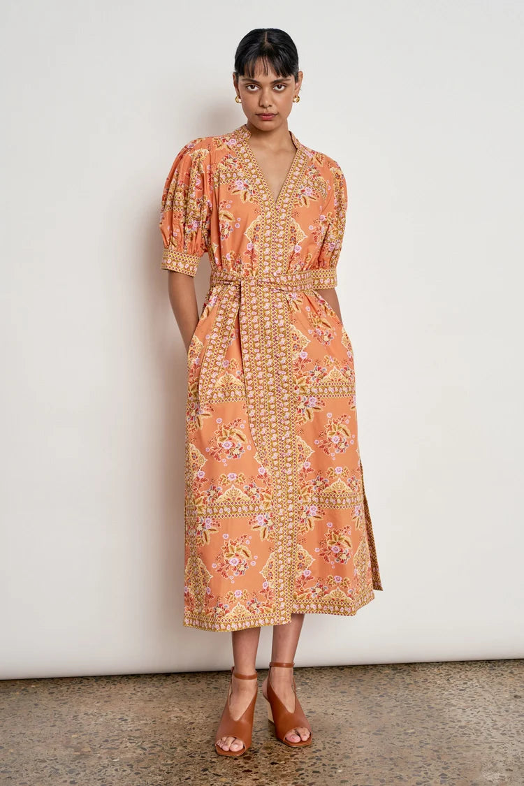 Impart Dress in Marigold Glow by Zoe Kratzmann