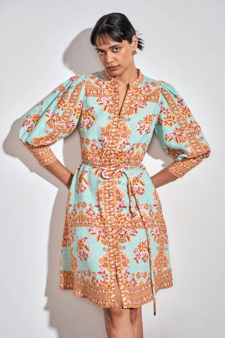 Scenic Dress in Spring Glow by Zoe Kratzmann