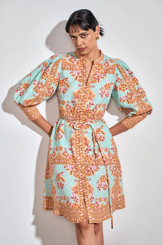 Scenic Dress in Spring Glow by Zoe Kratzmann