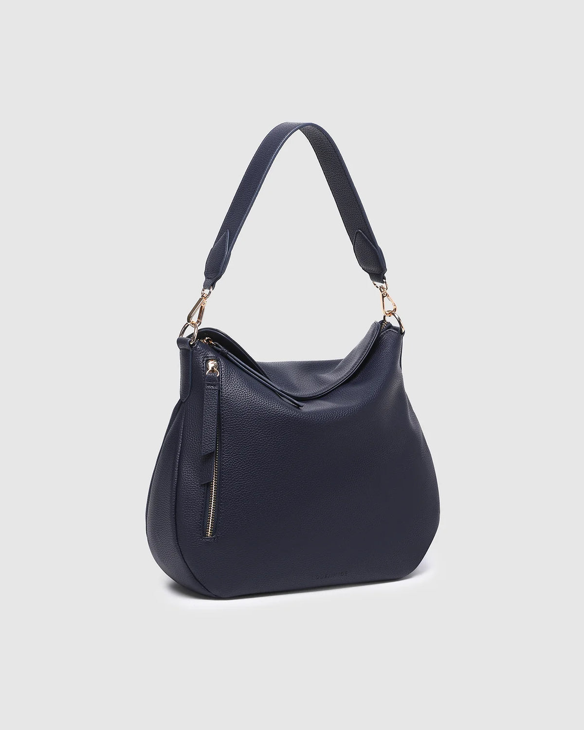 Nadia Shoulder Bag in Navy by Louenhide
