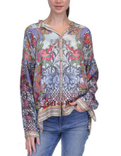 Load image into Gallery viewer, Audrey Blouse in Akai by Johnny Was
