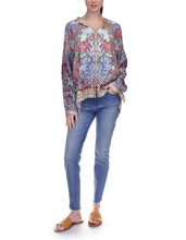 Load image into Gallery viewer, Audrey Blouse in Akai by Johnny Was
