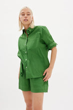 Load image into Gallery viewer, Chiara Shirt in Forest by LMND
