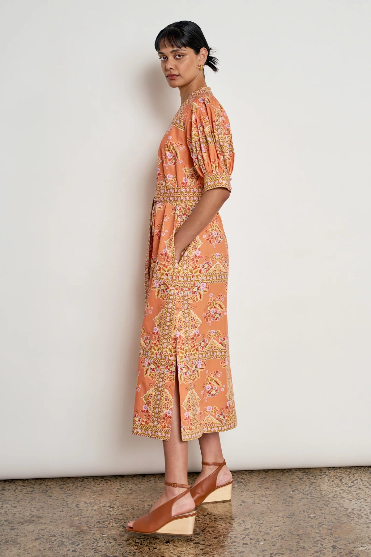 Impart Dress in Marigold Glow by Zoe Kratzmann
