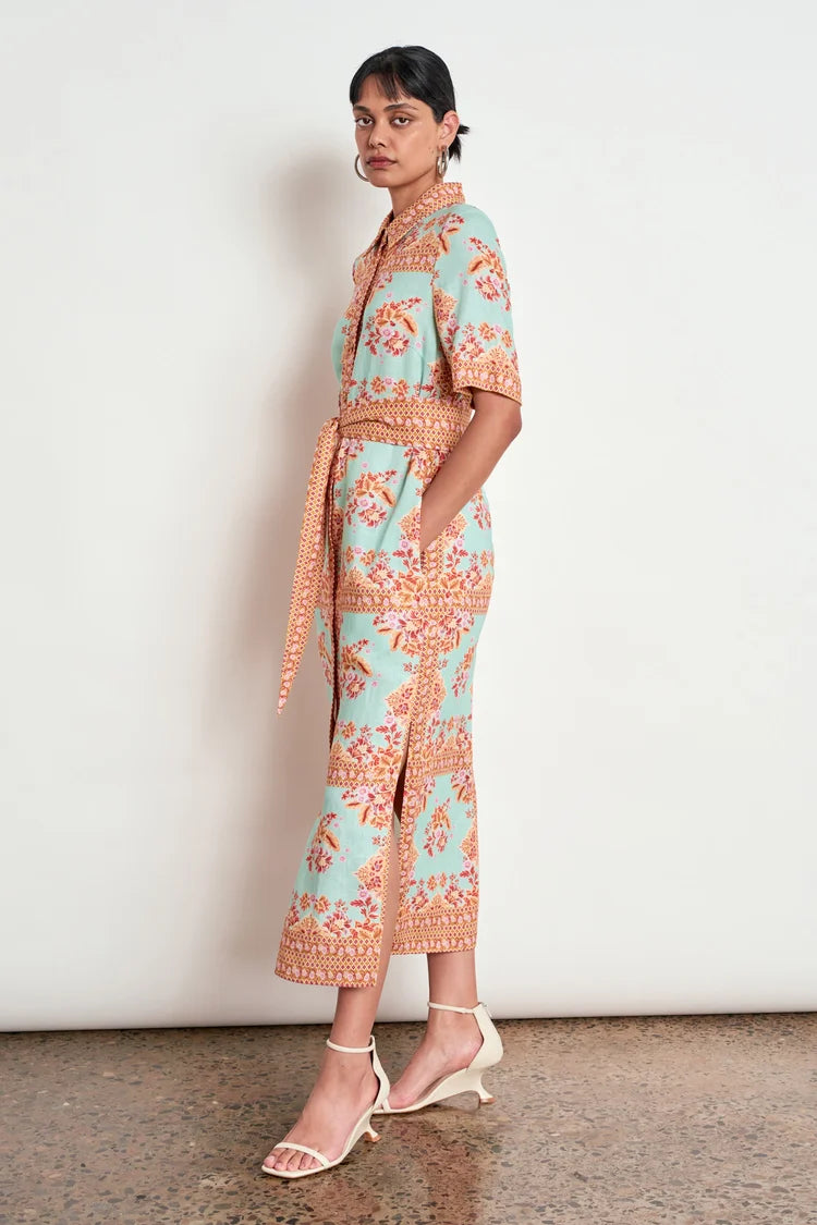 Instruct Dress in Spring Glow by Zoe Kratzmann