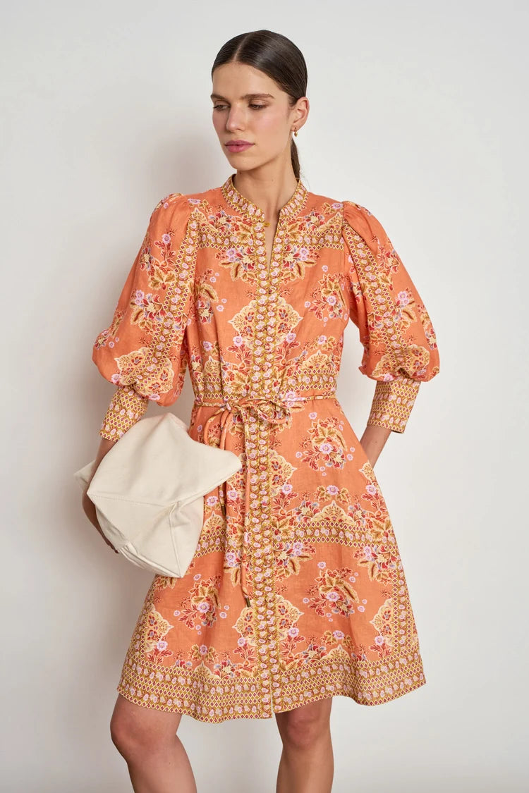 Scenic Dress in Marigold Glow by Zoe Kratzmann