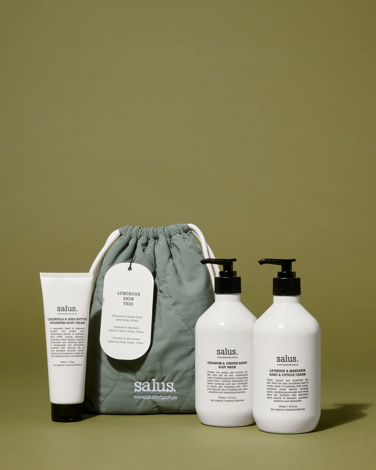 Luminous Skin Trio by Salus