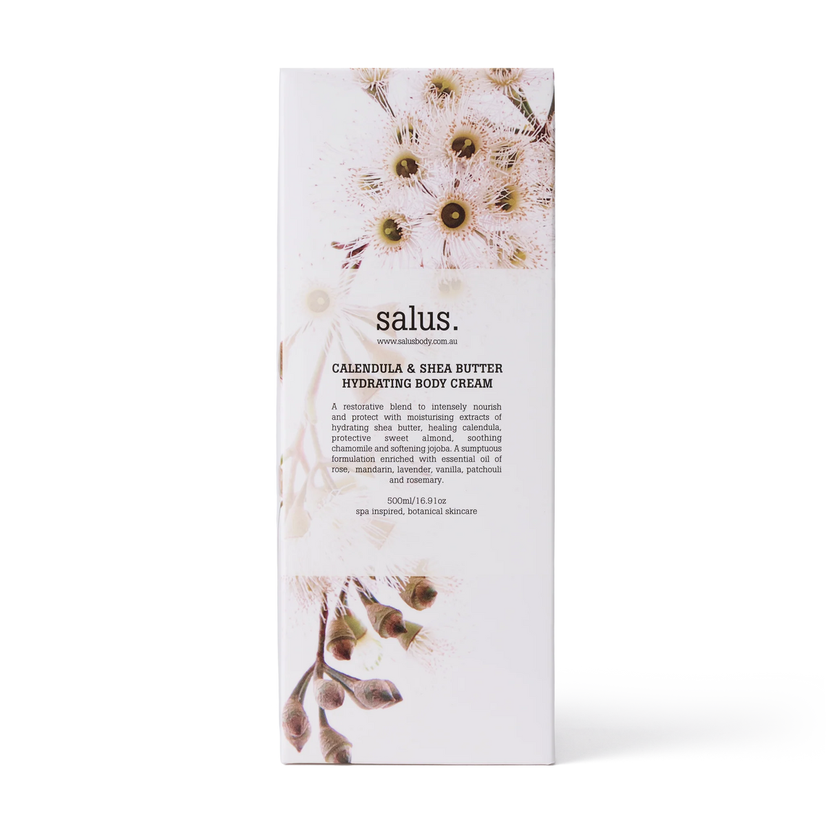 Calendula & Shea Butter Hydrating Body Cream by Salus, 500ml (boxed)