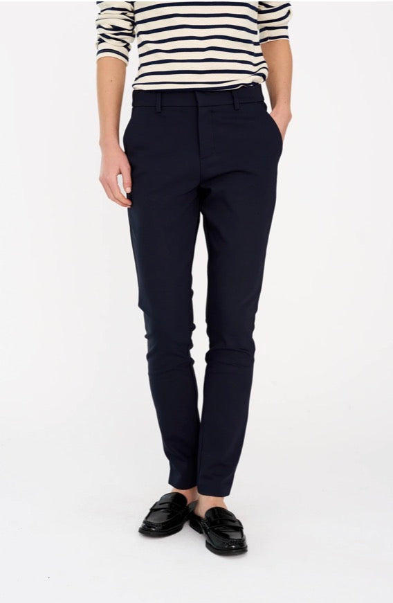 Alice Pant 32" Extended Length in Navy by Ivy Copenhagen