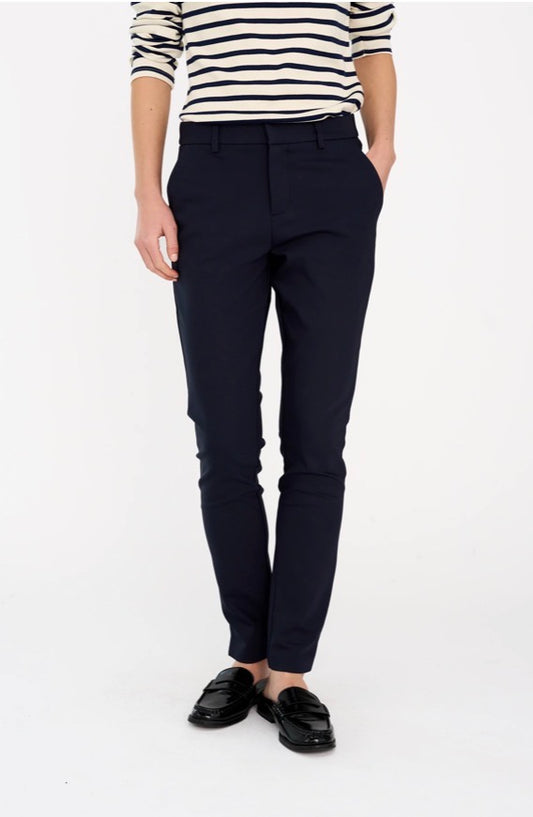 Alice Pant 32" Extended Length in Navy by Ivy Copenhagen