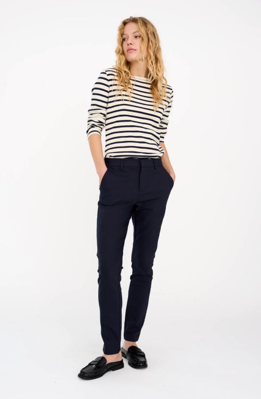 Alice Pant 32" Extended Length in Navy by Ivy Copenhagen
