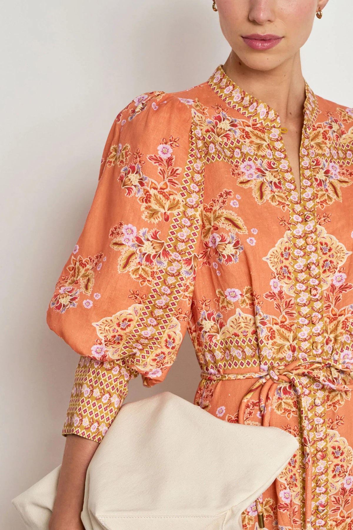 Scenic Dress in Marigold Glow by Zoe Kratzmann