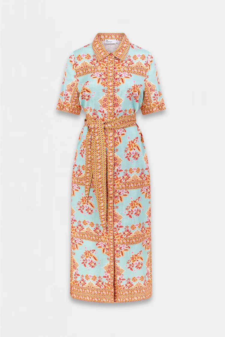 Instruct Dress in Spring Glow by Zoe Kratzmann