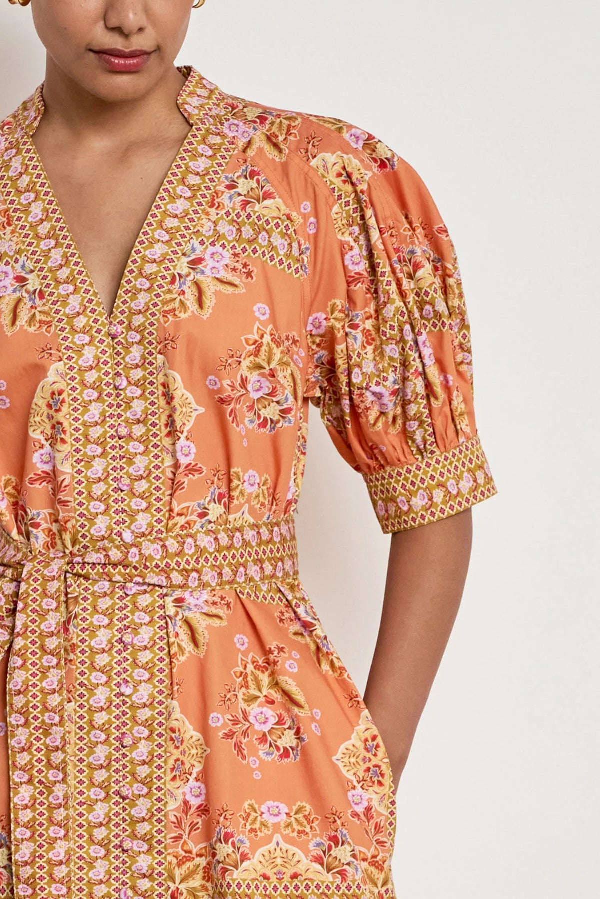 Impart Dress in Marigold Glow by Zoe Kratzmann
