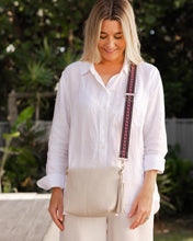 Load image into Gallery viewer, Kasey Ezra Crossbody Bag in Linen by Louenhide
