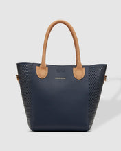 Load image into Gallery viewer, Dublin Tote Bag in Navy by Louenhide
