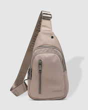 Load image into Gallery viewer, Boyd Nylon Sling Bag in Beige by Louenhide
