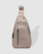 Load image into Gallery viewer, Boyd Nylon Sling Bag in Beige by Louenhide
