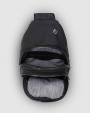 Load image into Gallery viewer, Boyd Nylon Sling Bag in Black by Louenhide
