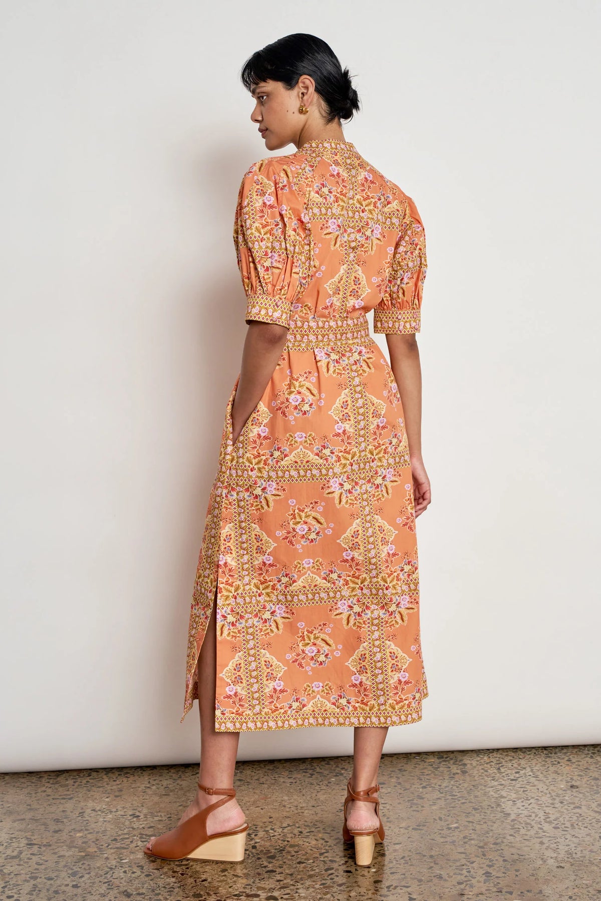 Impart Dress in Marigold Glow by Zoe Kratzmann