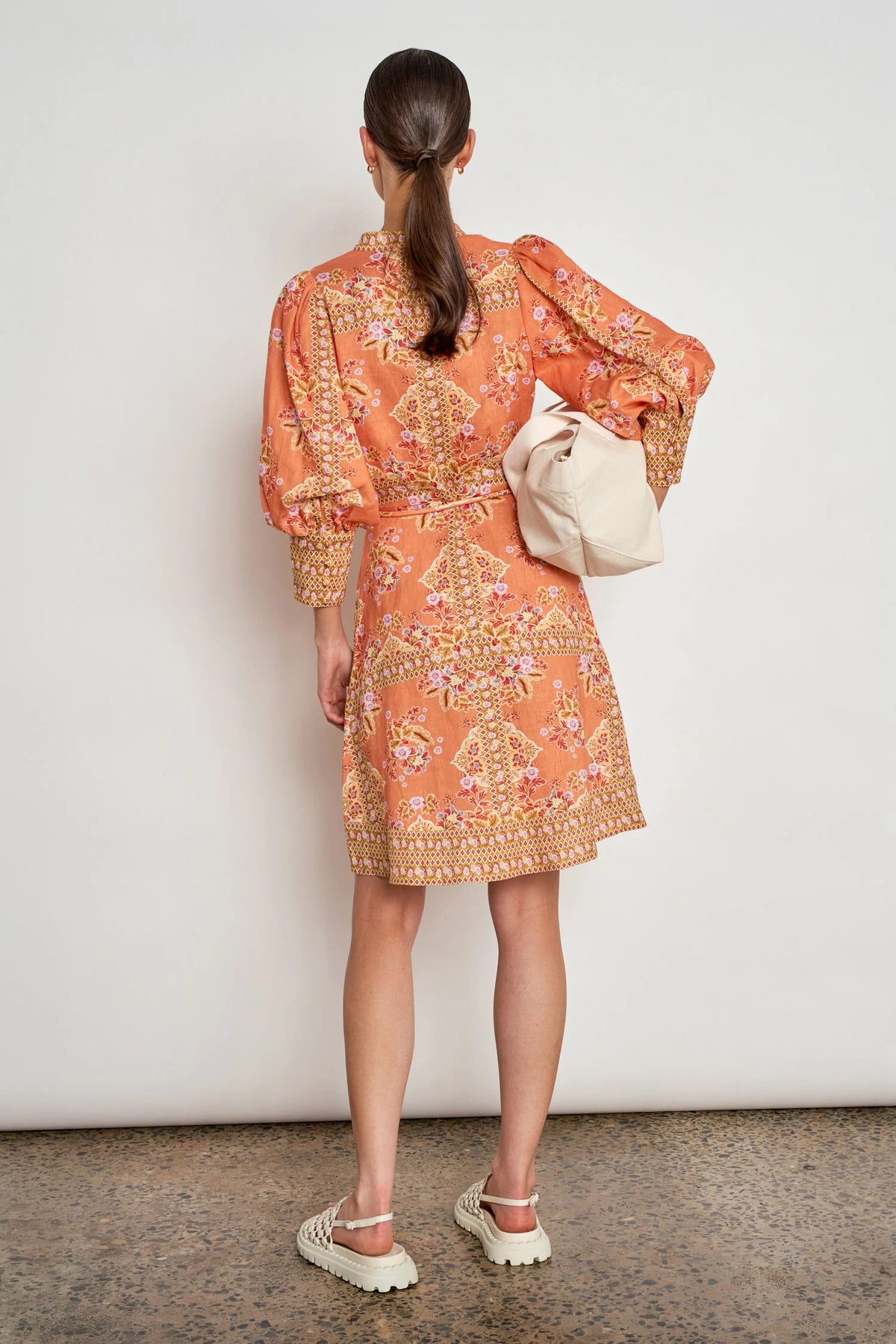 Scenic Dress in Marigold Glow by Zoe Kratzmann