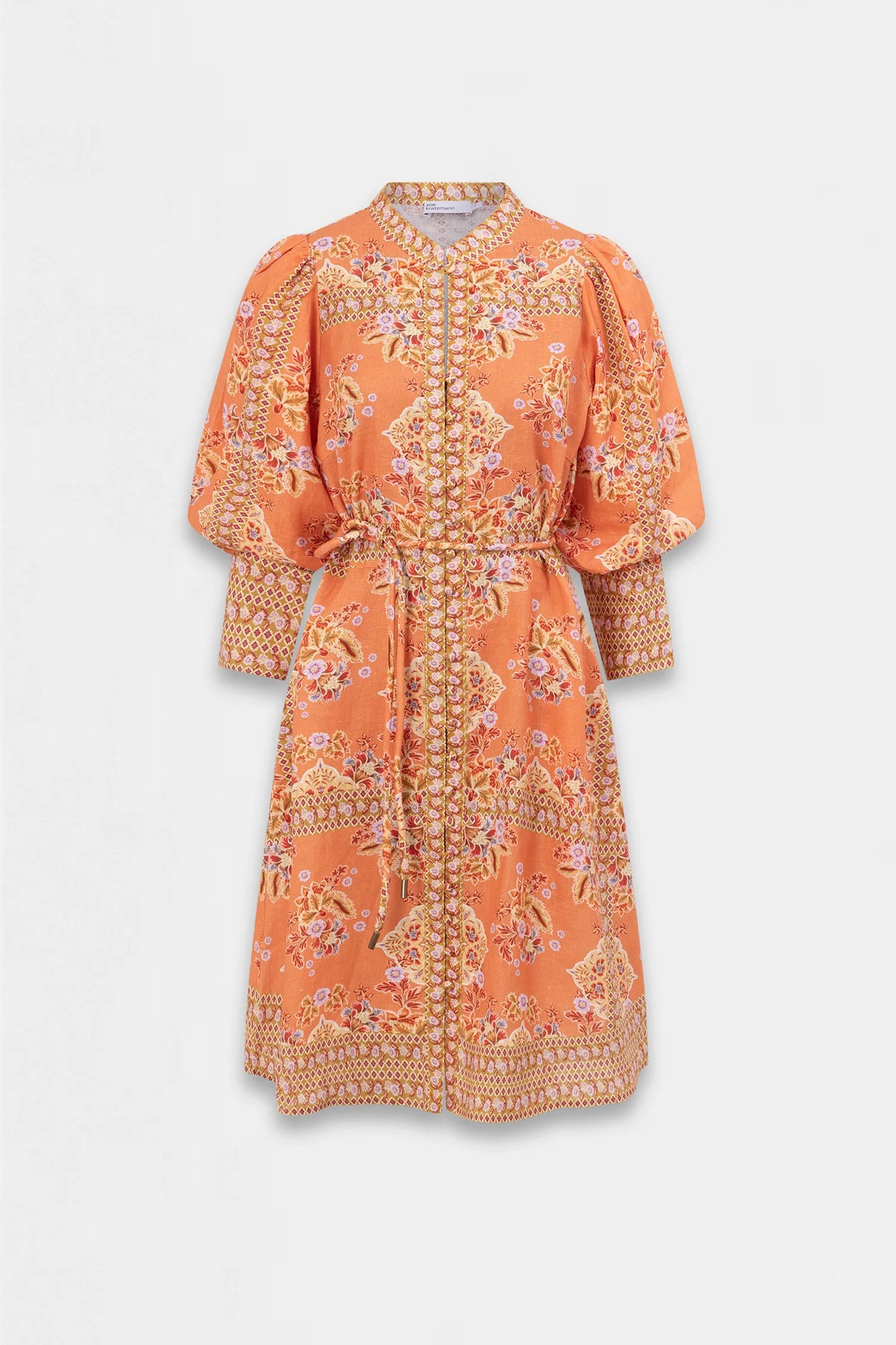 Scenic Dress in Marigold Glow by Zoe Kratzmann