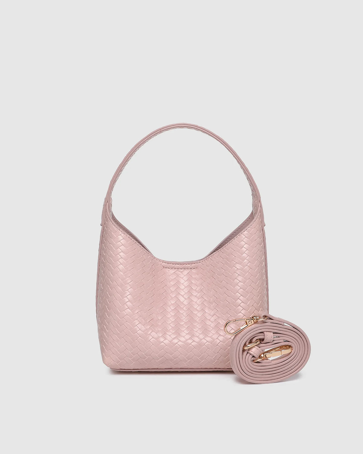 Lissy Crossbody Bag in Pink by Louenhide