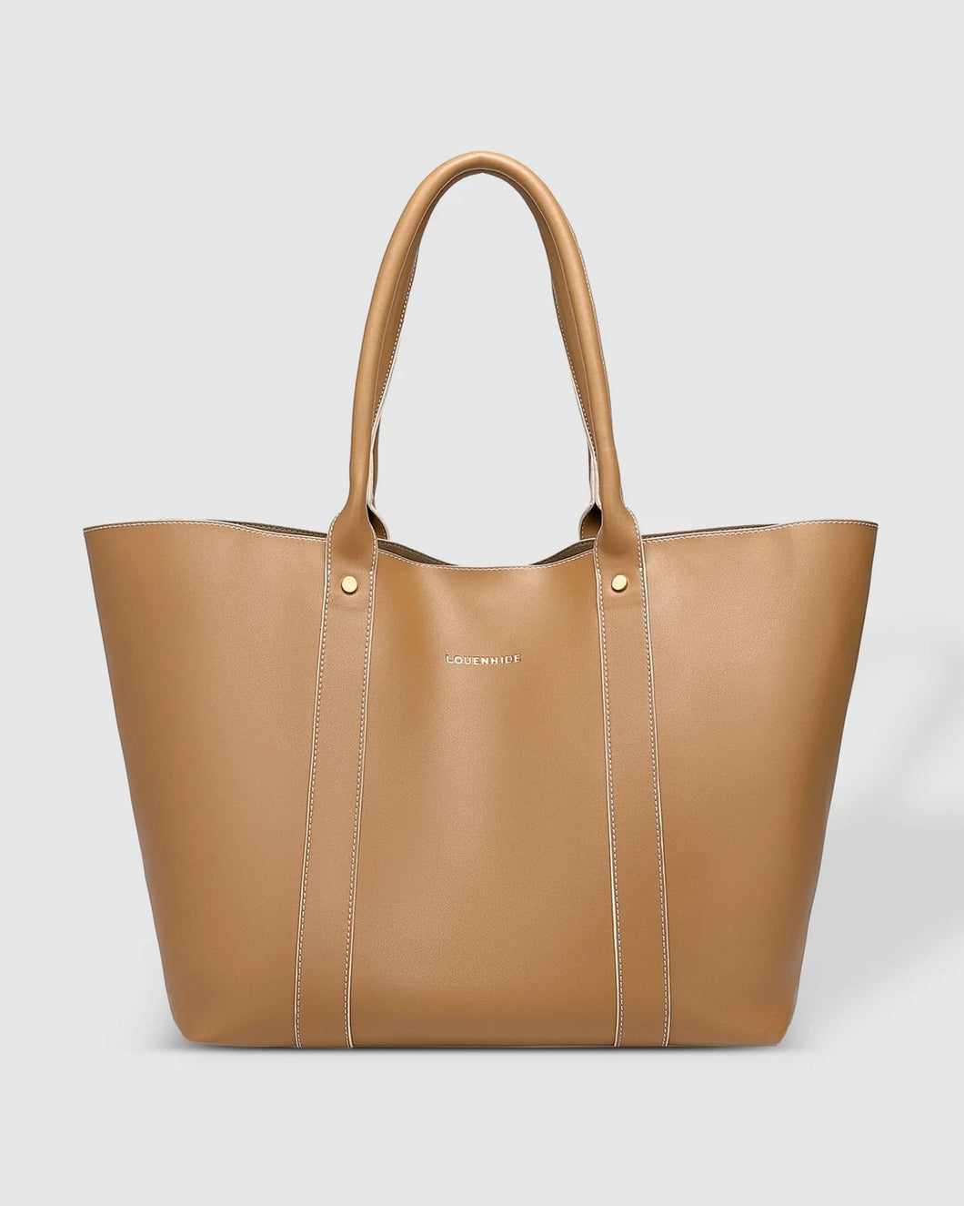 Dubai Tote Bag in Camel by Louenhide