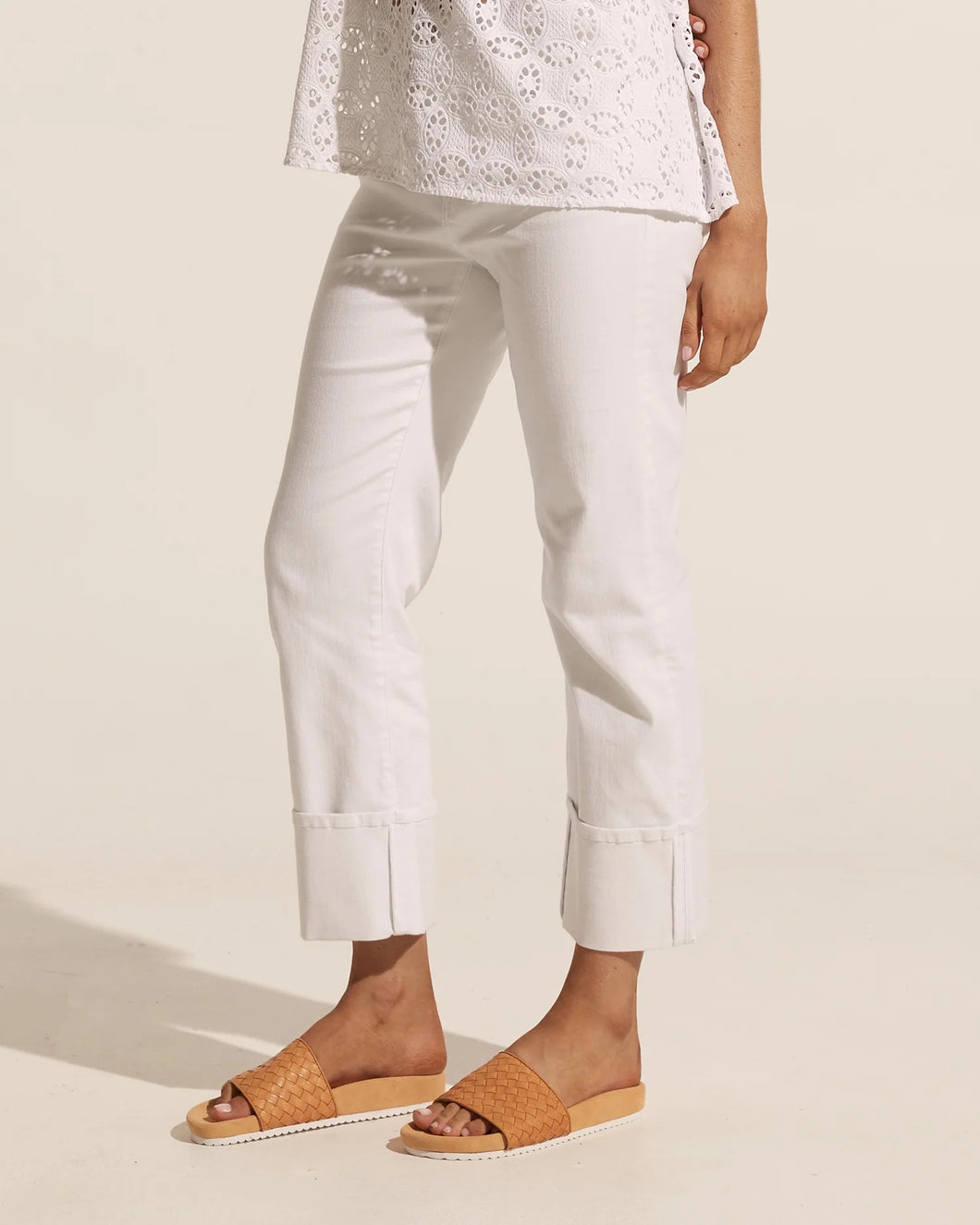 Journey Pant in Porcelain by Zoe Kratzman