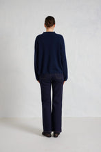 Load image into Gallery viewer, Monet Cashmere Sweater in Midnight Navy by Alessandra
