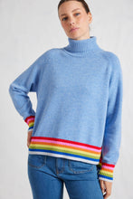 Load image into Gallery viewer, Rainbow Toastie Polo in Dusty Denim by Alessandra
