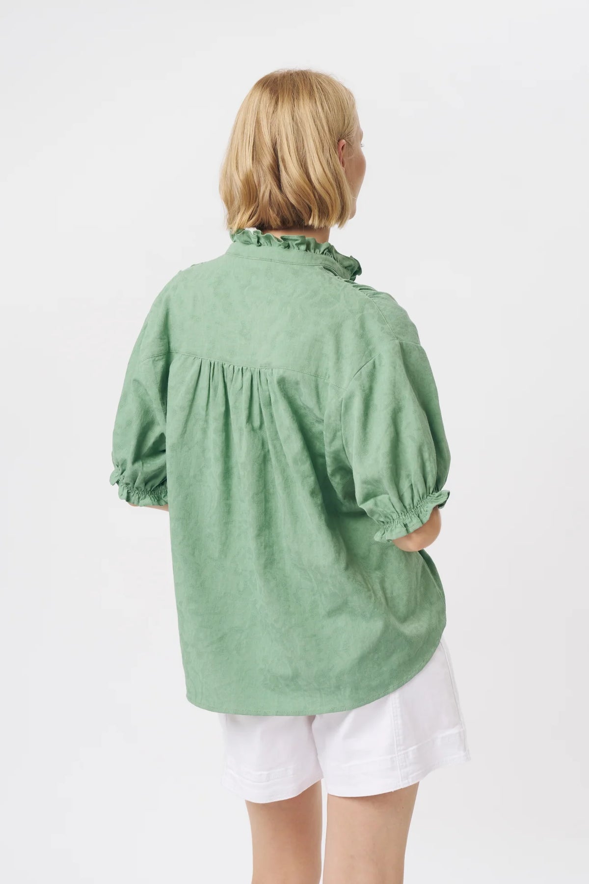 Amber Shirt in Green by Kireina