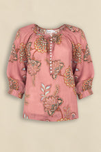Load image into Gallery viewer, Tranquil Top in Kgari Bloom by Zoe Kratzmann

