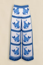 Load image into Gallery viewer, Gesture Pant in Azure Collage by Zoe Kratzman
