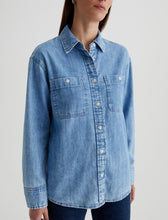 Load image into Gallery viewer, Leny Relaxed Shirt in Saltwater by AG

