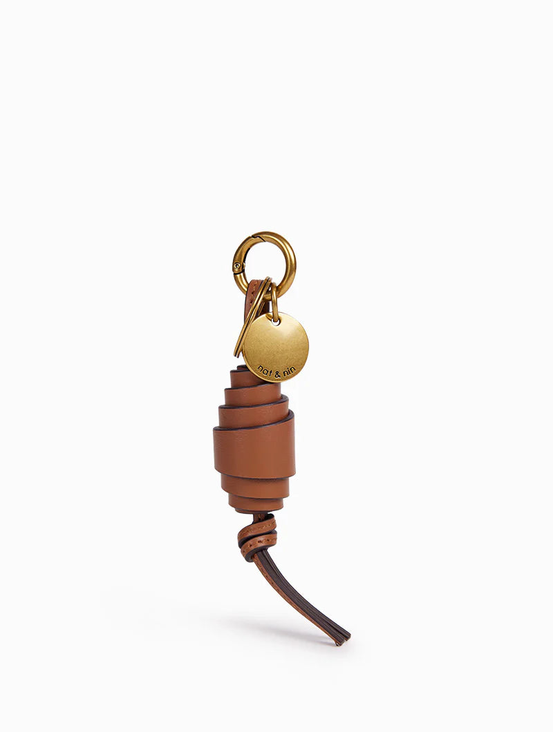 Croissant Key Ring by Nat & Nin