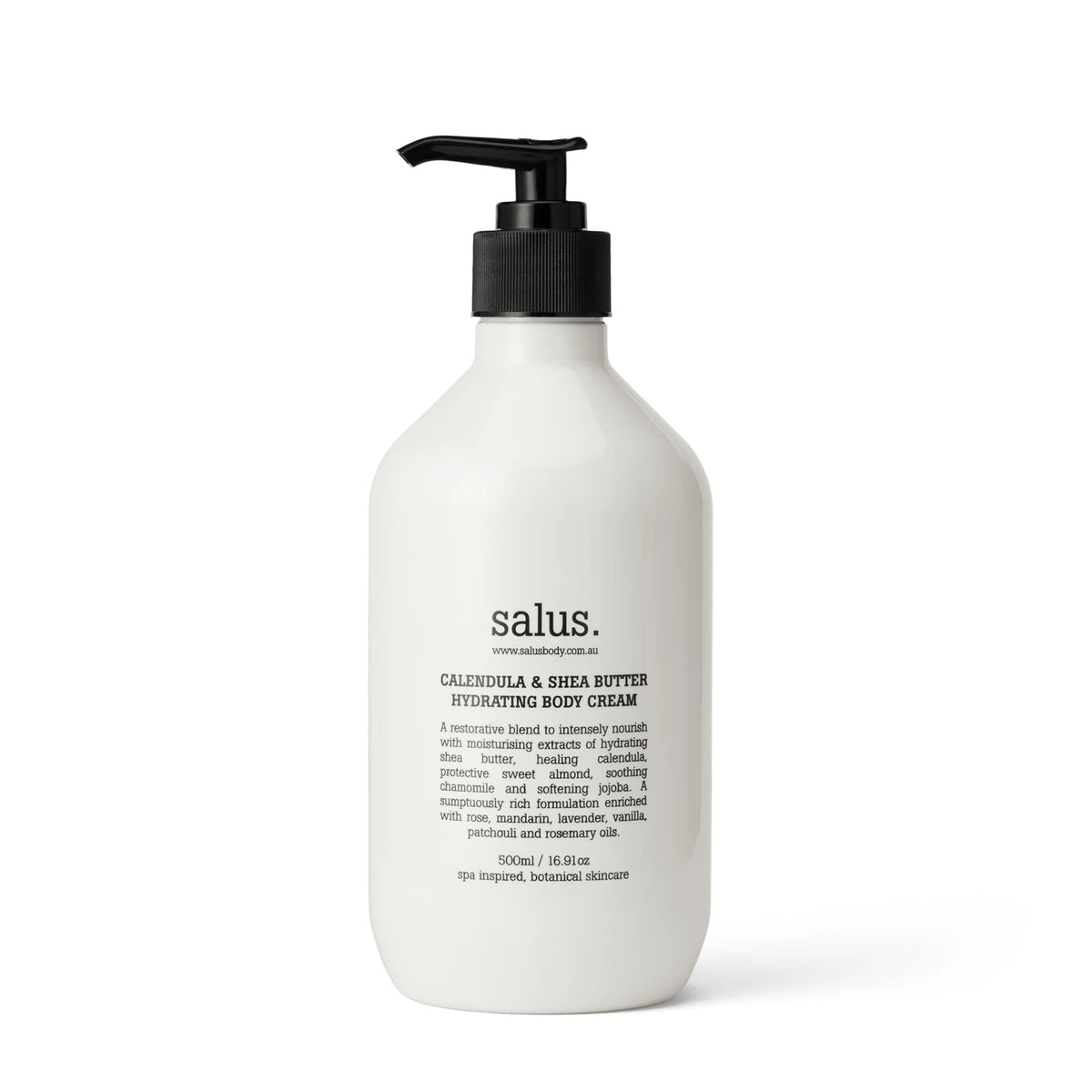 Calendula & Shea Butter Hydrating Body Cream by Salus, 500ml (boxed)