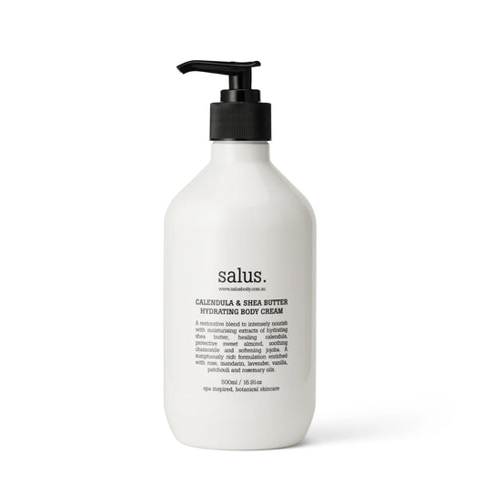 Calendula & Shea Butter Hydrating Body Cream by Salus, 500ml (boxed)