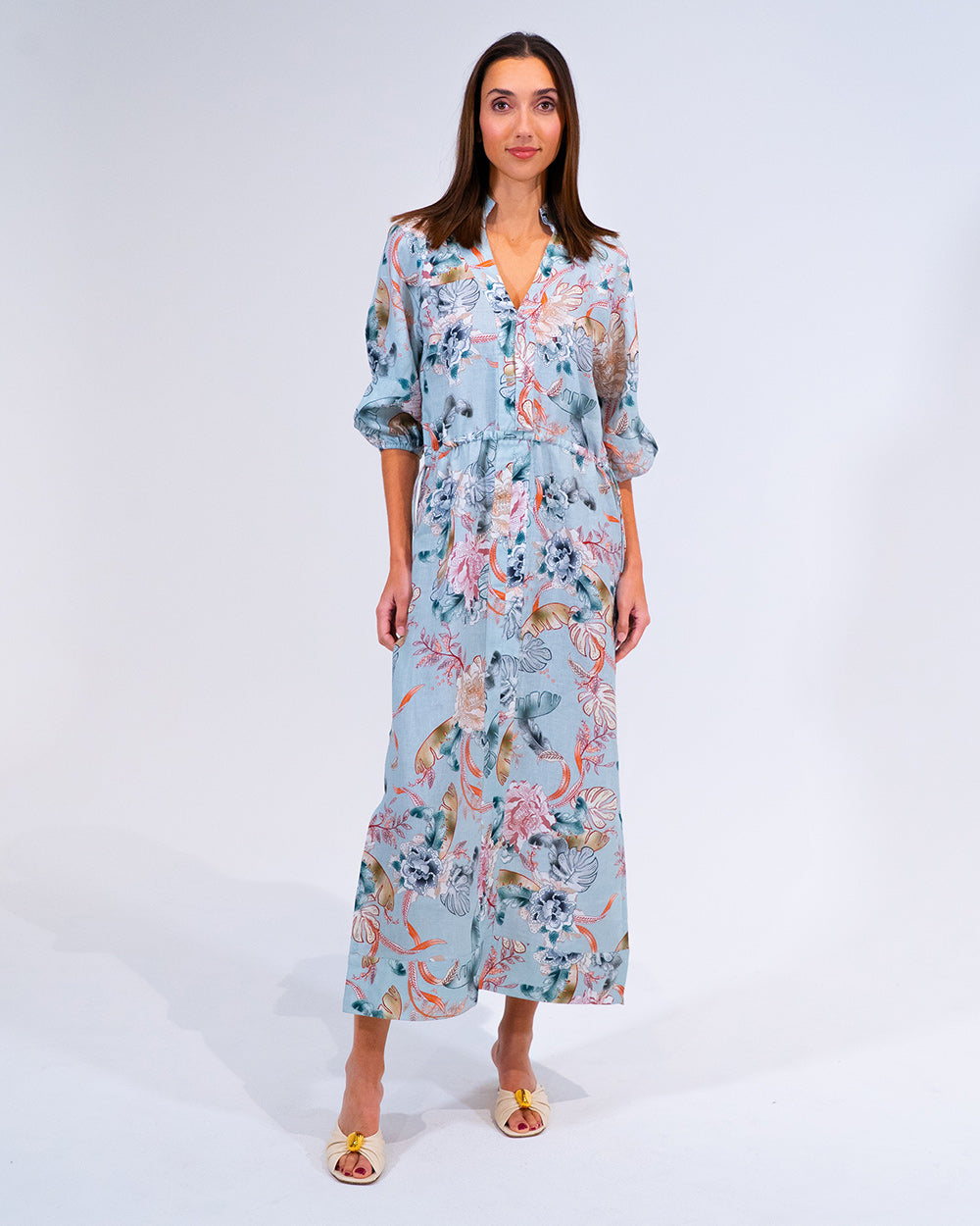 Cassandra Dress in Oriental Floral by Arlington Milne