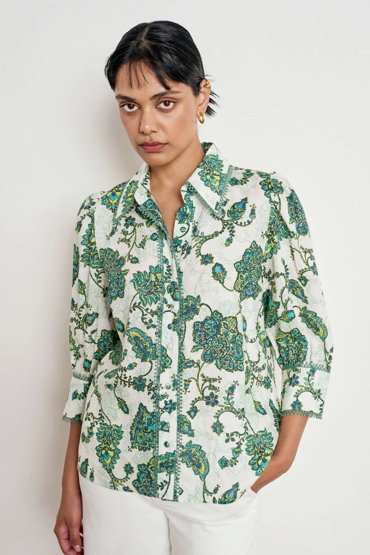 Serenade Top in Garden Paisley by Zoe Kratzmann