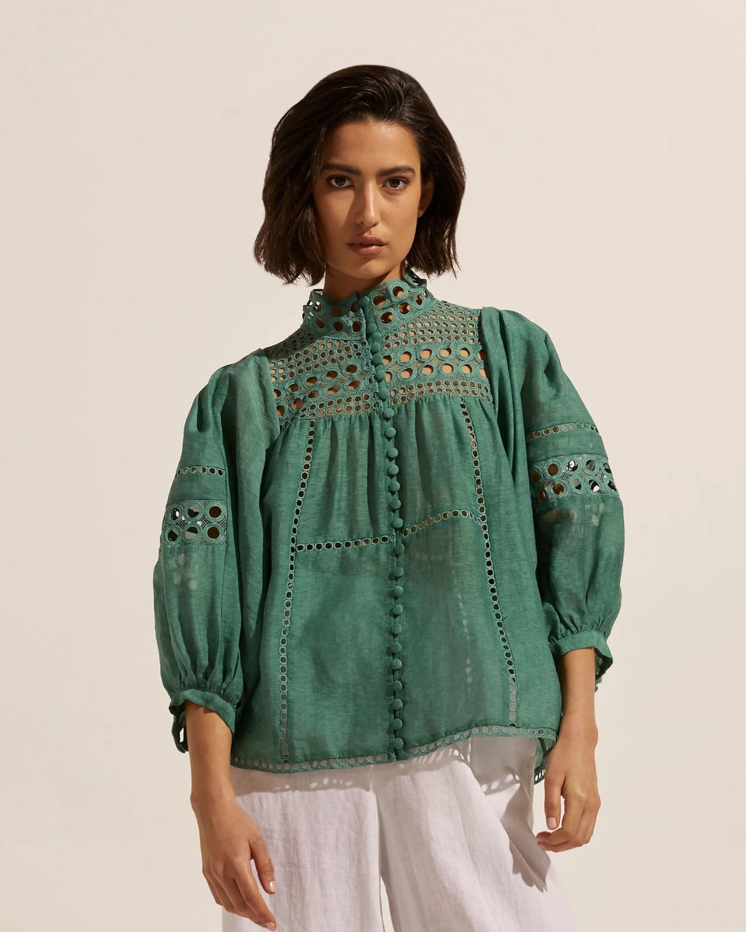 Dedicate Top in Pine by Zoe Kratzman